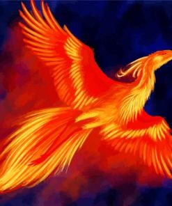 Fawkes Bird Paint By Number