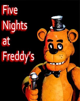 Five Nights At Freddys Game paint by number