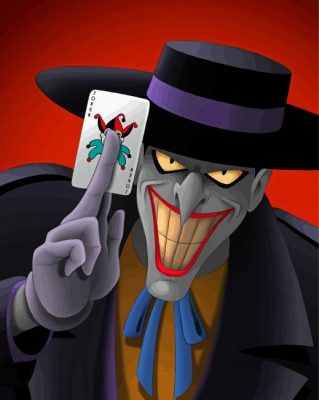 Animated Joker In Hat Paint By Numbers