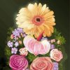 Flower Bouquet Art Paint By Numbers