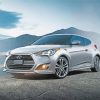 Grey Hyundai Veloster Car Paint By Numbers