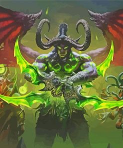 Illidan Stormrage Paint By Numbers