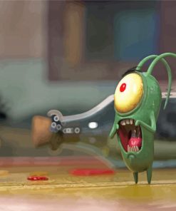 Plankton Character Paint By Number