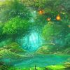 Beautiful Fantasy Forest Garden Paint By Number