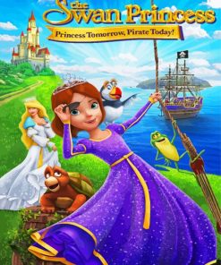 The Swan Princess Animated Poster Paint By Number