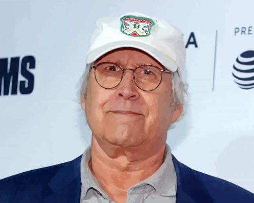 American Comedian Chevy Chase Paint By Numbers