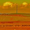 Beautiful View Of Emley Moor Paint By Numbers