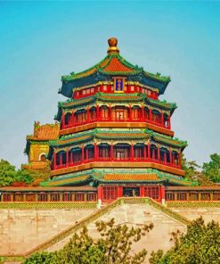 Beijing Summer Palace Temple Paint By Numbers