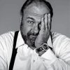 Black And White Actor James Gandolfini Paint By Numbers