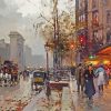 Boulevard Bonne Nouvelle Paris By Edouard Cortes Paint By Numbers