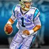 Cam Newton Paint By Numbers