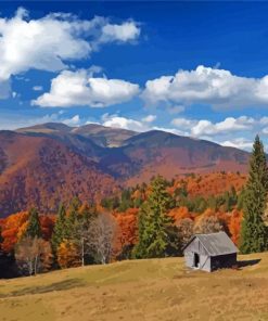 Carpathian Mountains Autumn Paint By Numbers