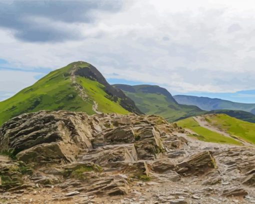 Catbells In England Paint By Numbers