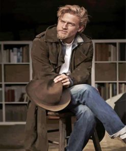 Charlie Hunnam Vintage Style Paint By Numbers