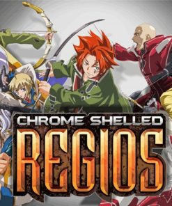 Chrome Shelled Regios Poster Anime Paint By Numbers