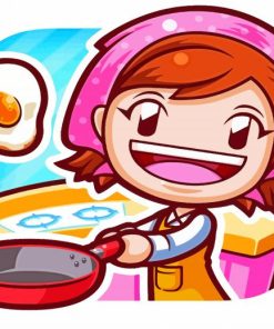 Cooking Mama Game Paint By Numbers