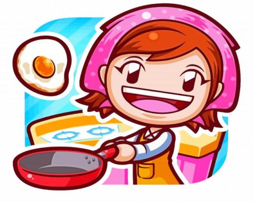 Cooking Mama Game Paint By Numbers