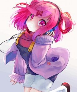 Cute Natsuki Paint By Numbers