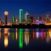 Dallas Skyline At Night Paint By Numbers