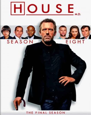 Dr House Serie Poster Paint By Numbers