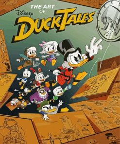 DuckTales Disney Cartoon Poster Paint By Numbers