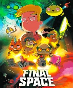 Final Space Illustration Paint By Numbers