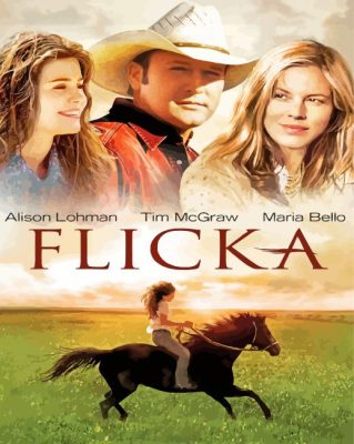 Flicka Movie Characters Paint By Numbers