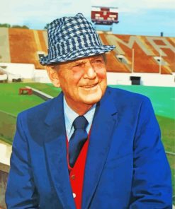 Football Coach Paul Bear Bryant Paint By Numbers