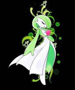 Gardevoir Species Art Paint By Numbers