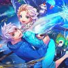 Jack Frost And Elsa Paint By Numbers