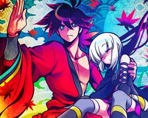 Katanagatari Art Paint By Numbers