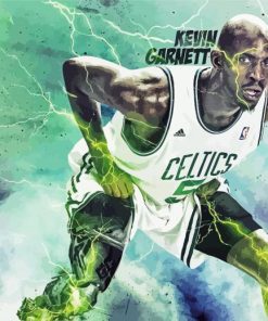 Kevin Garnett Art Paint By Numbers