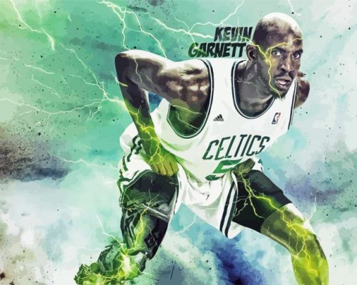 Kevin Garnett Art Paint By Numbers