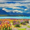 Lake Tekapo In New Zealand Paint By Numbers