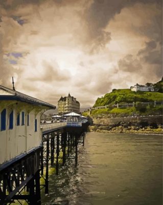 Llandudno Pier Paint By Numbers