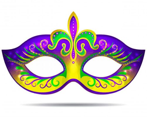 Mardi Gra Mask Art Paint By Numbers