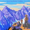 North Cascades Washington Poster Paint By Numbers