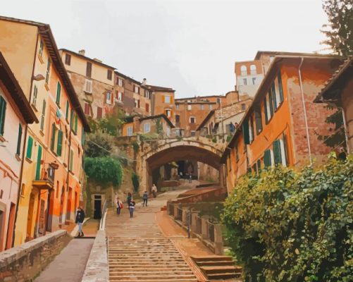 Perugia Italy Paint By Numbers