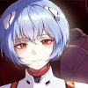 Rei Ayanami Character Paint By Numbers