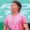 Russian Player Andrey Rublev Paint By Numbers