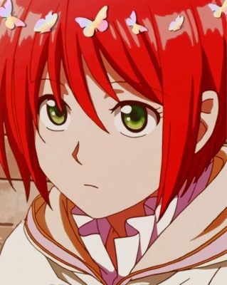 Shirayuki Anime Character Paint By Numbers