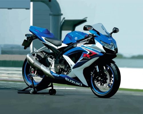 Suzuki Gsxr Motorcycle Paint By Numbers