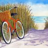 The Beach Bike Paint By Numbers