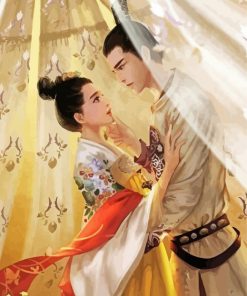 The Chinese Lovers Paint By Numbers