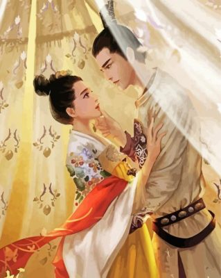 The Chinese Lovers Paint By Numbers