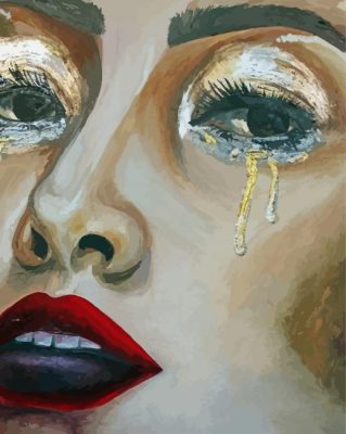 The Golden Tears Paint By Numbers