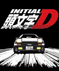 The Initial D Paint By Numbers