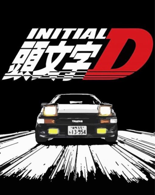 The Initial D Paint By Numbers