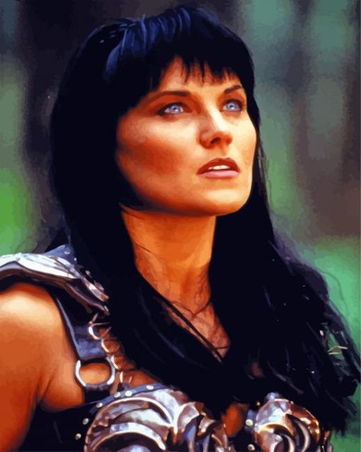 Xena Warrior Princess Paint By Numbers