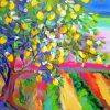 Yellow Lemon Tree Art Paint By Numbers